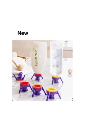 New 3 Inverted Vertical Bottle Caps, Bottle Stand Cap Set ⭐️⭐️⭐️⭐️
